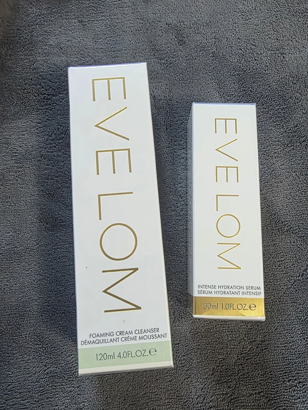 Intense EVE LOM Hydration Serum & Foaming Cream Cleanser